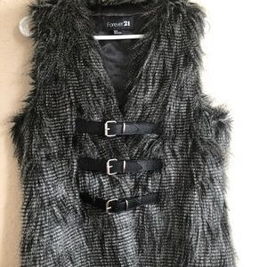 Forever 21 Faux Fur Vest